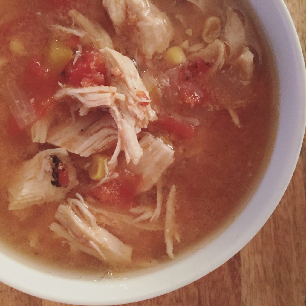 SOUP: Crockpot Chicken Taco Soup | What's For Dinner Esq.