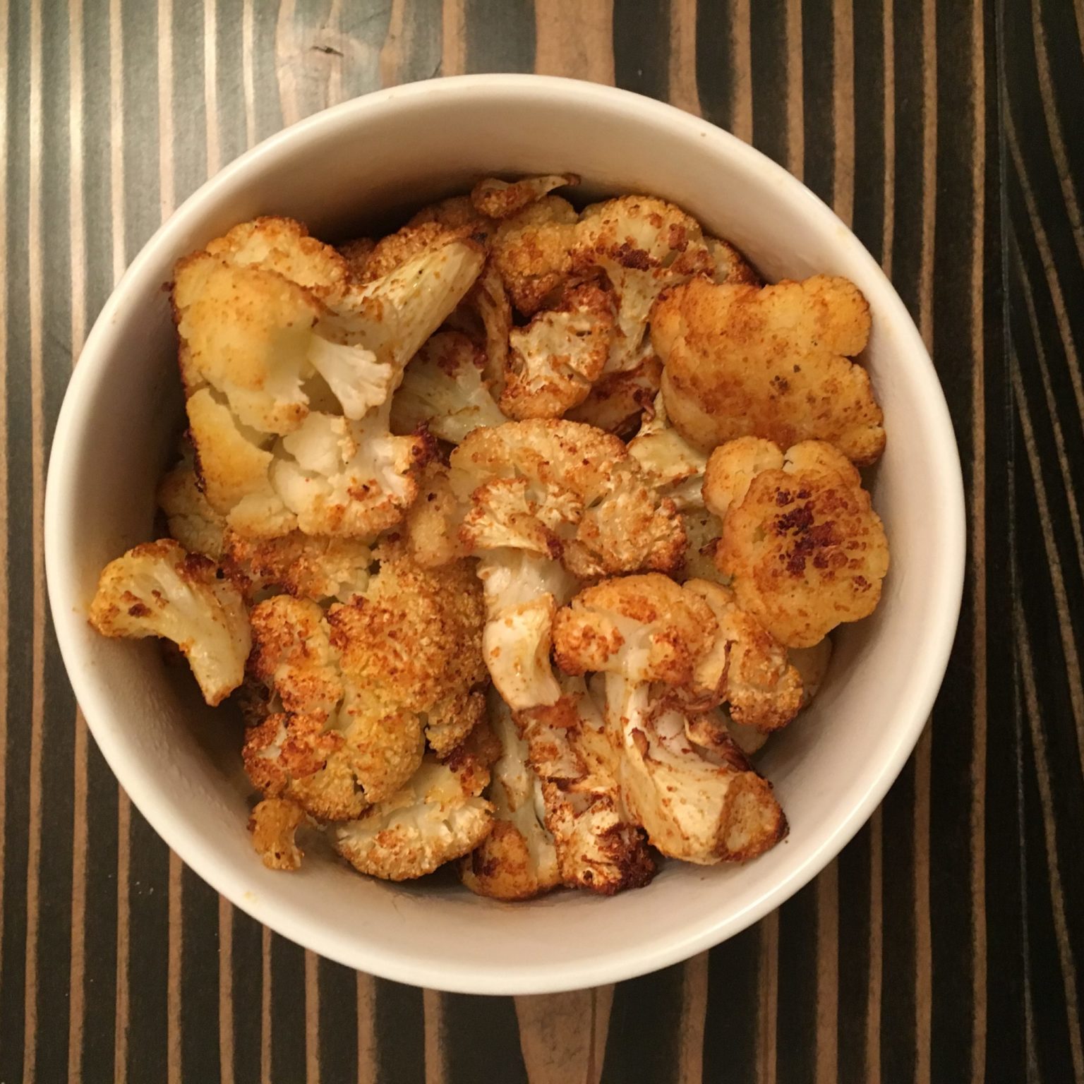 Roasted Spiced Cauliflower | What's For Dinner Esq.