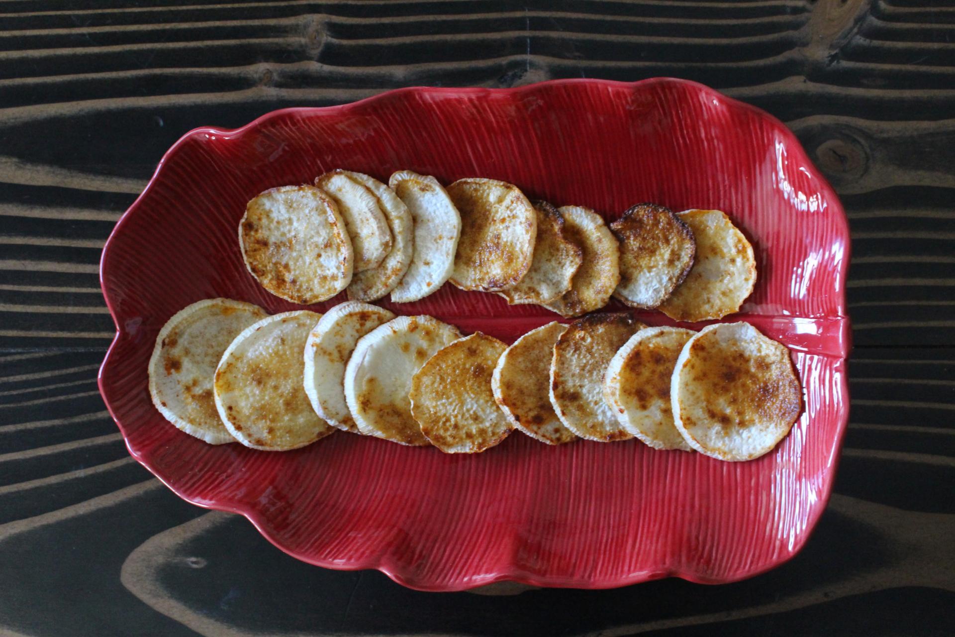 VEGGIES: Paprika Oven Roasted Turnips