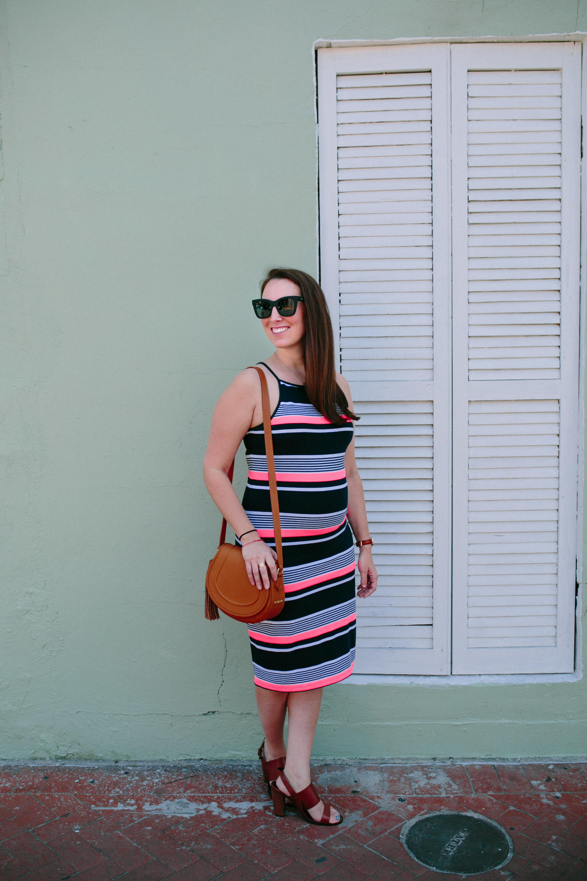 STYLE: French Quarter Stripes with a Superdry Dress by New Jersey style blogger What's For Dinner Esq.