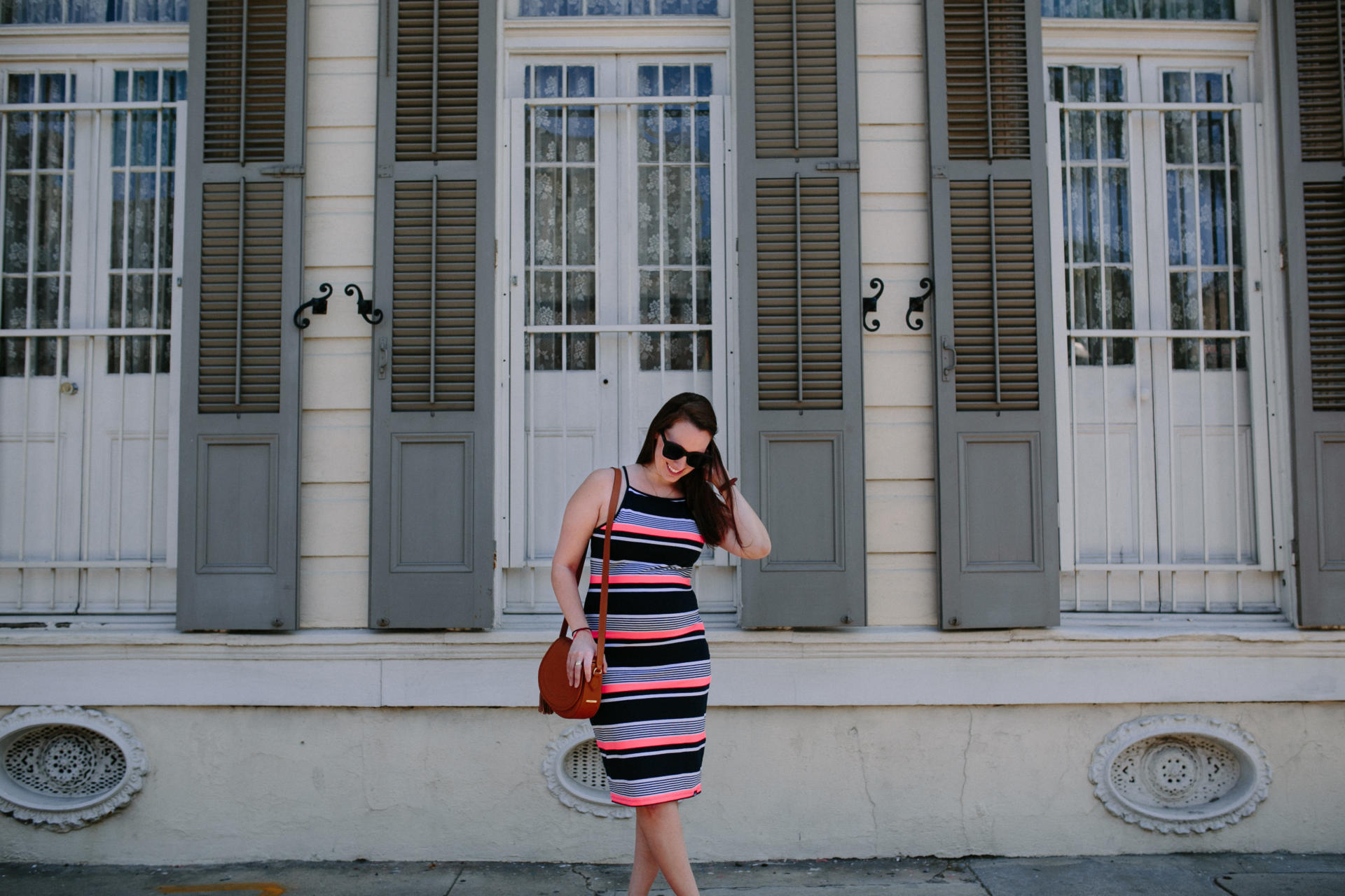 STYLE: French Quarter Stripes with a Superdry Dress by New Jersey style blogger What's For Dinner Esq.