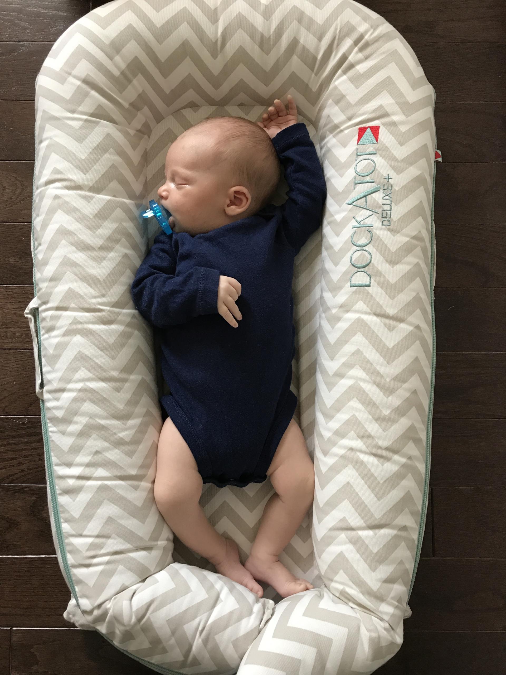 BABY: DockATot Deluxe Review by New Jersey lifestyle blogger What's For Dinner Esq.