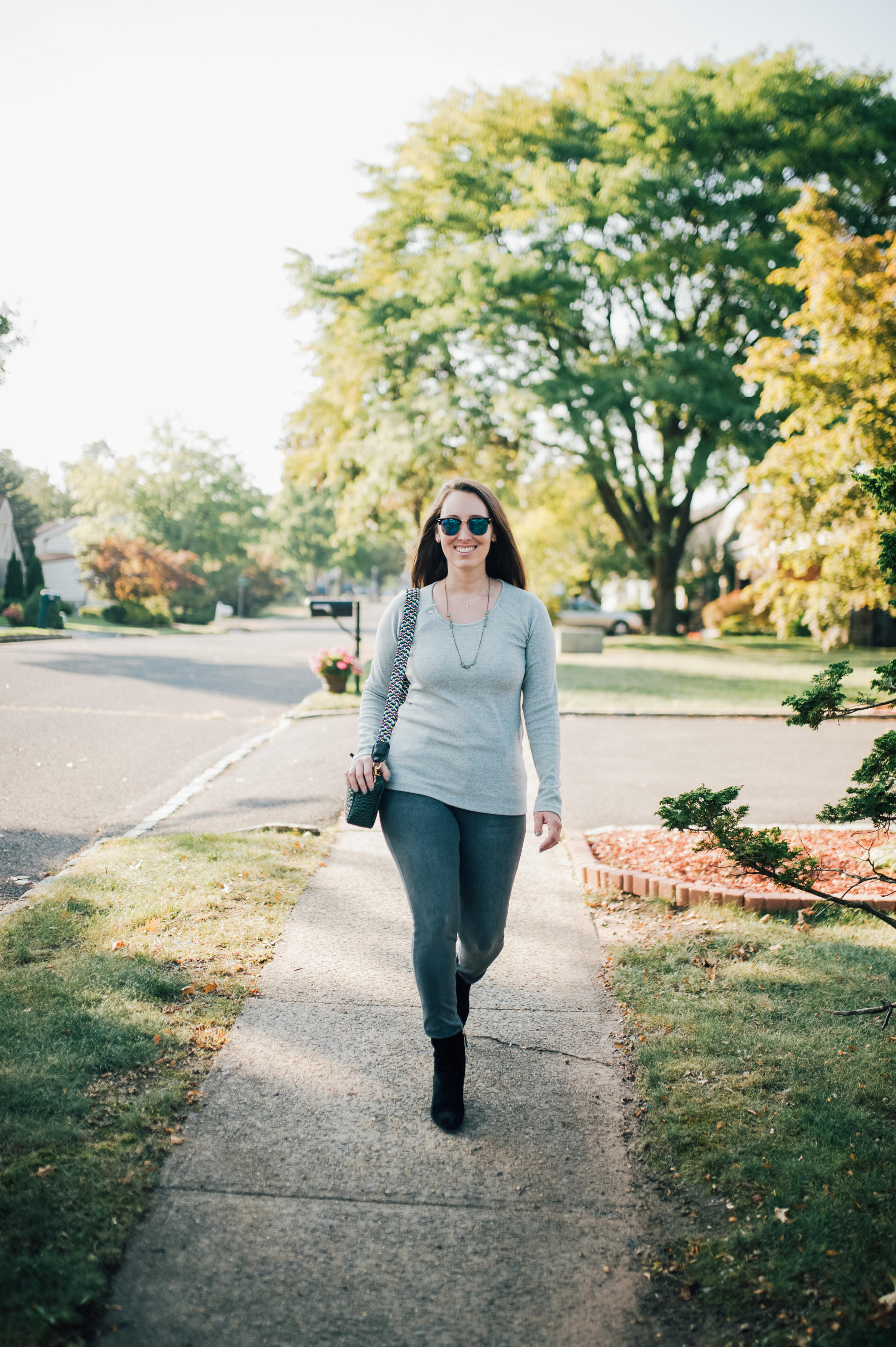 STYLE: Buttons and Fall Booties by New Jersey lifestyle blogger What's For Dinner Esq.