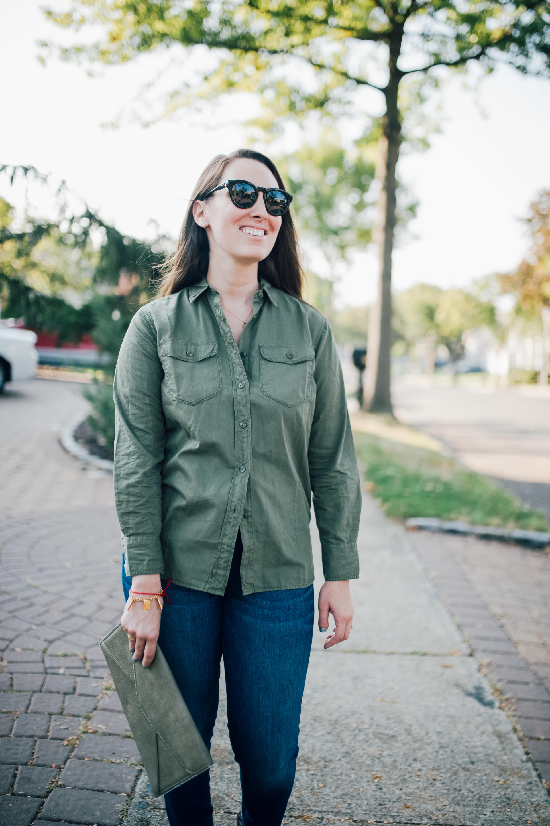 STYLE: Olive You - Trendy Olive Outfit by New Jersey fashion blogger What's For Dinner Esq.