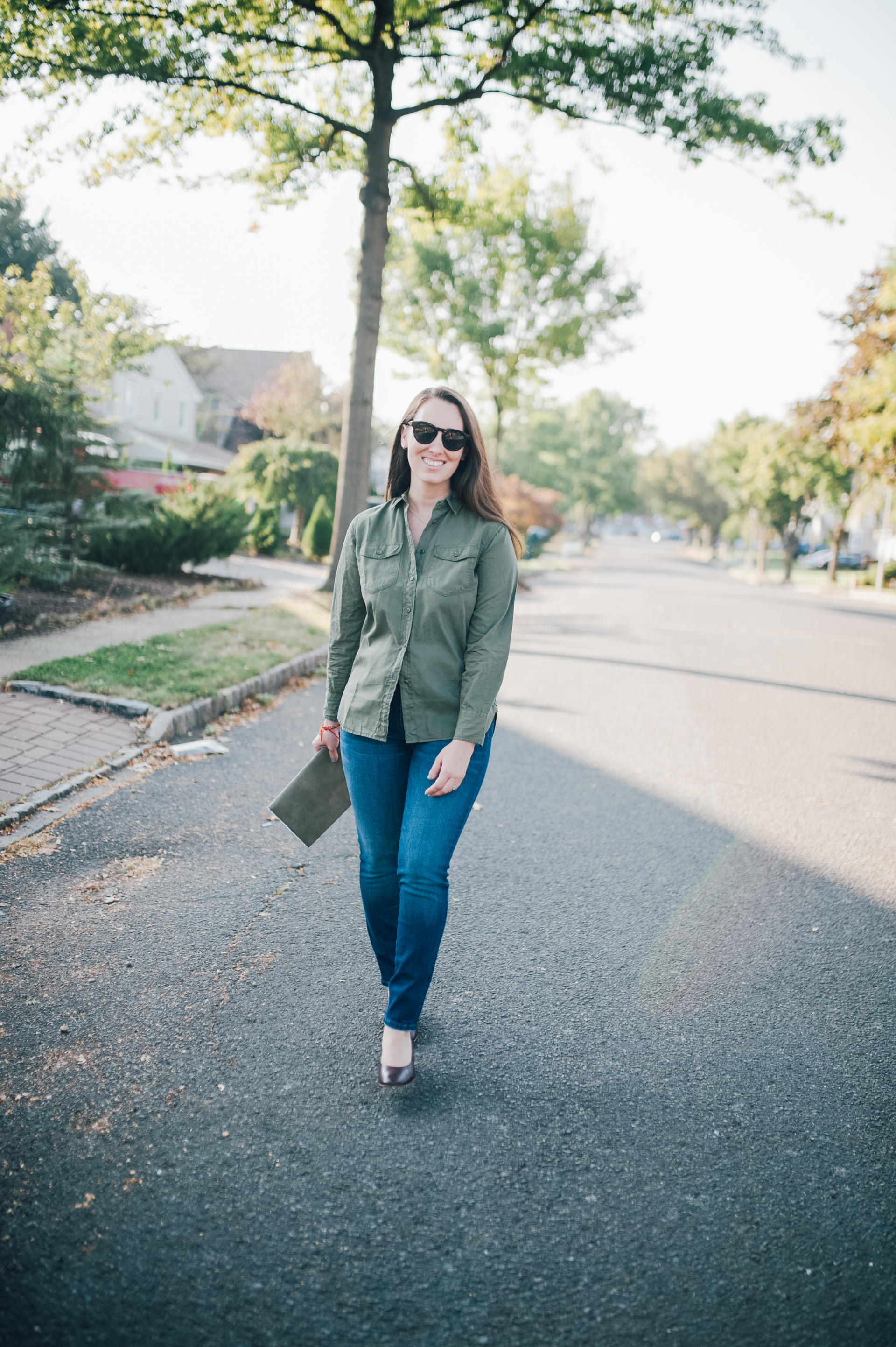 STYLE: Olive You - Trendy Olive Outfit by New Jersey fashion blogger What's For Dinner Esq.