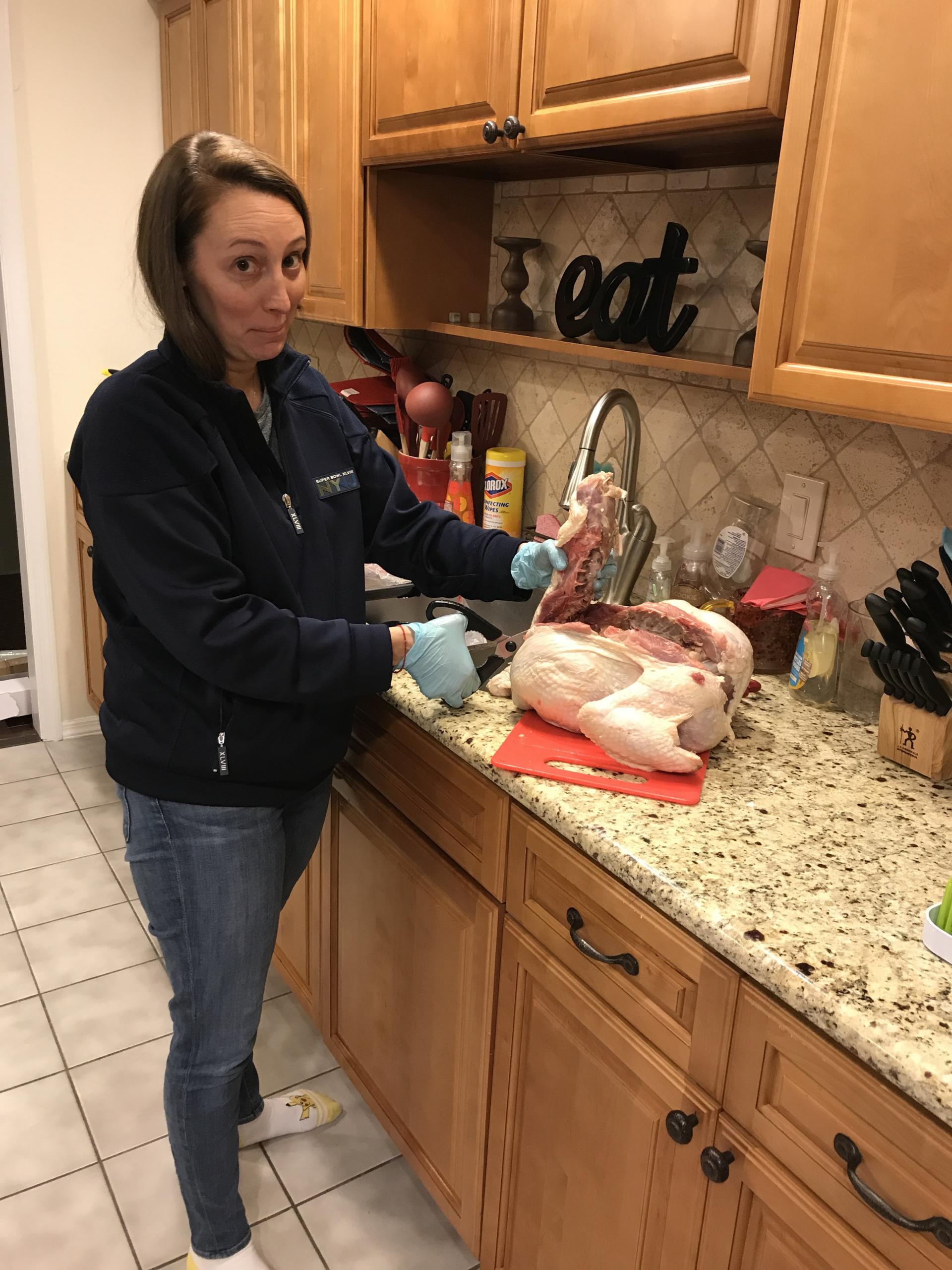 CELEBRATE: Friendsgiving and a Roasted Spatchcock Turkey by New Jersey foodie blogger What's For Dinner Esq.