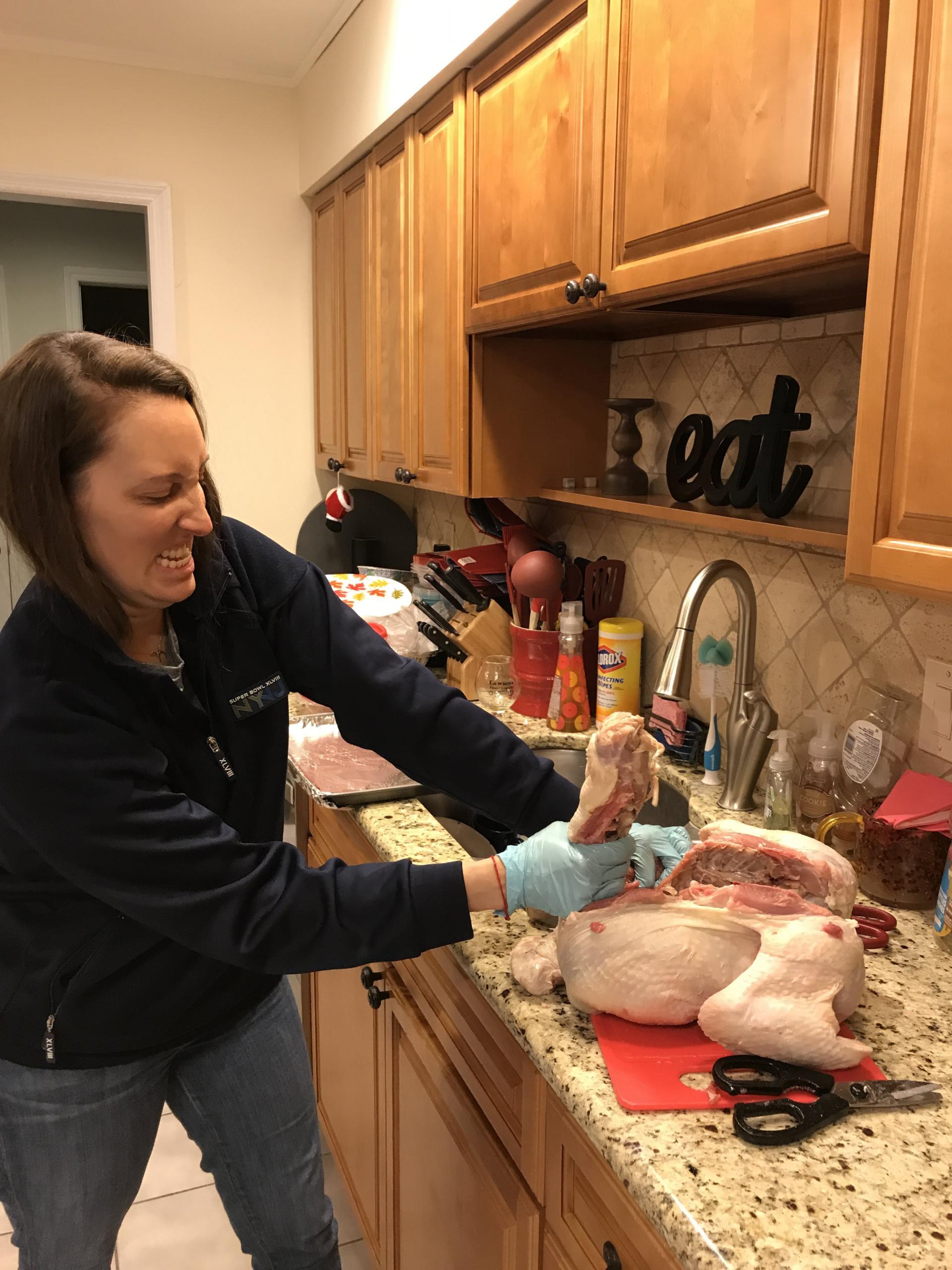 CELEBRATE: Friendsgiving and a Roasted Spatchcock Turkey by New Jersey foodie blogger What's For Dinner Esq.