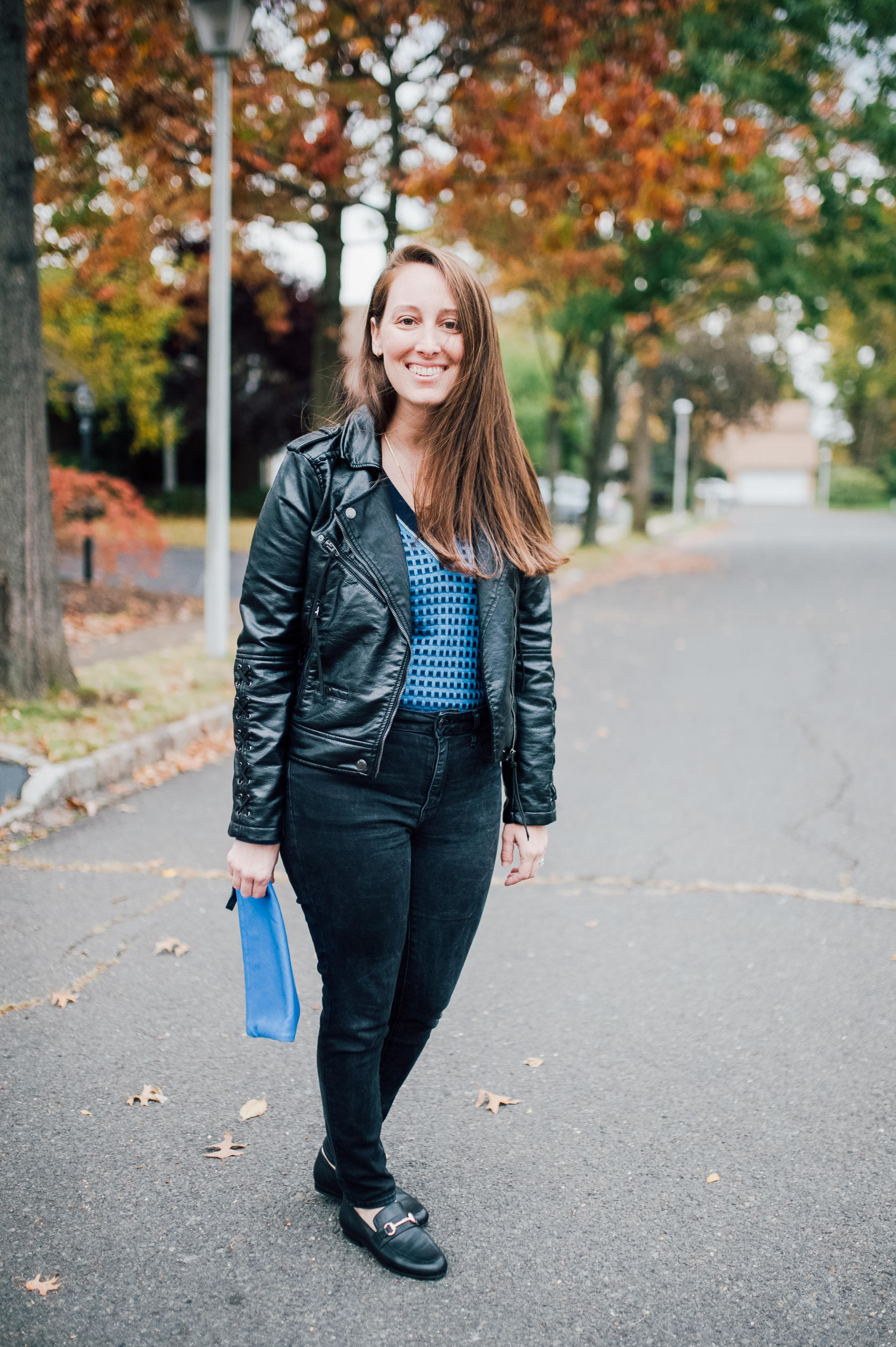 STYLE: (Vegan) Leather Weather by New Jersey style blogger What's For Dinner Esq.
