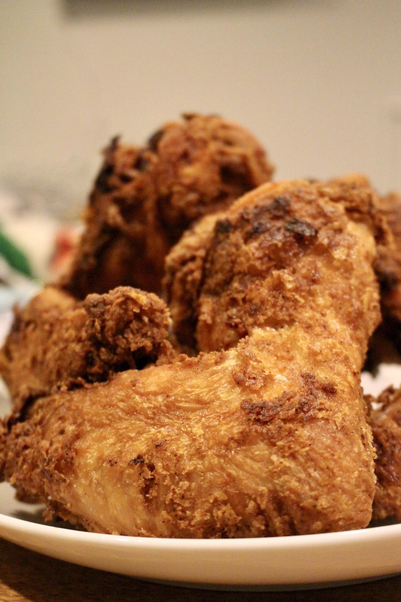 Smokey Fried Turkey Wings by popular New Jersey foodie blogger What's For Dinner Esq.