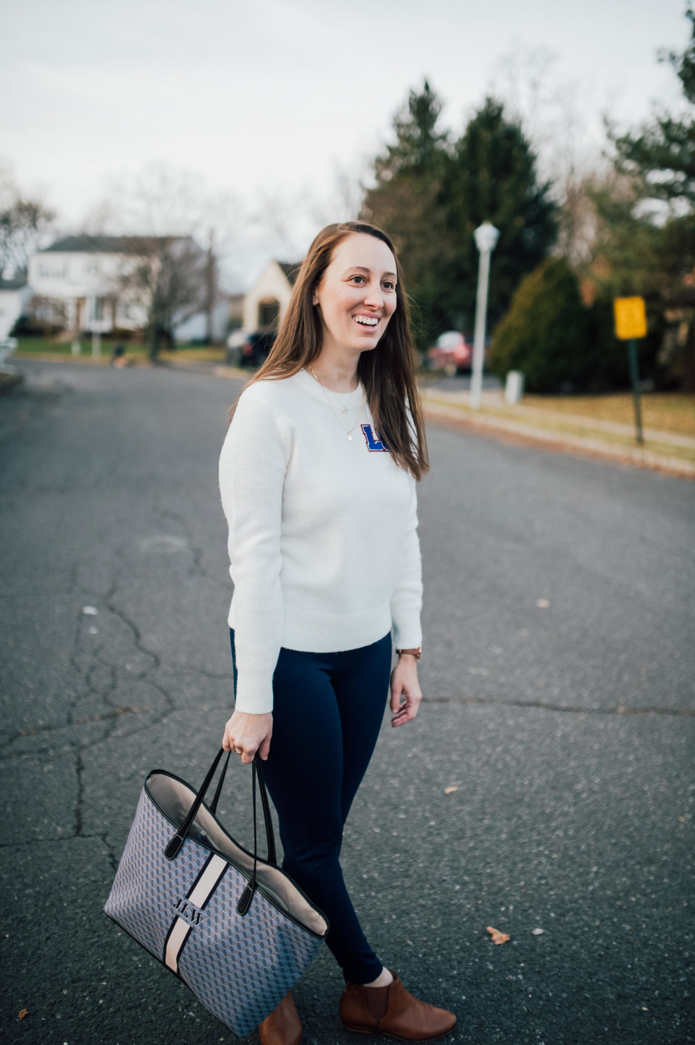 Easy workwear outfit by popular New Jersey blogger What's For Dinner Esq.