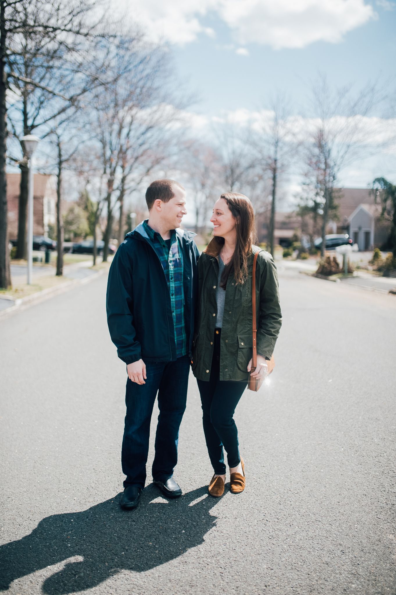 His and Hers Jackets with Barbour styled by popular New Jersey style blogger, What's For Dinner Esq.