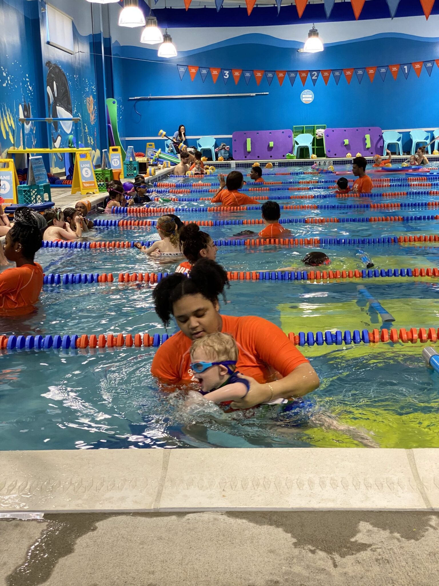 Kids Swimming Lessons at Goldfish Swim School in Livingston | What's For Dinner  Esq.